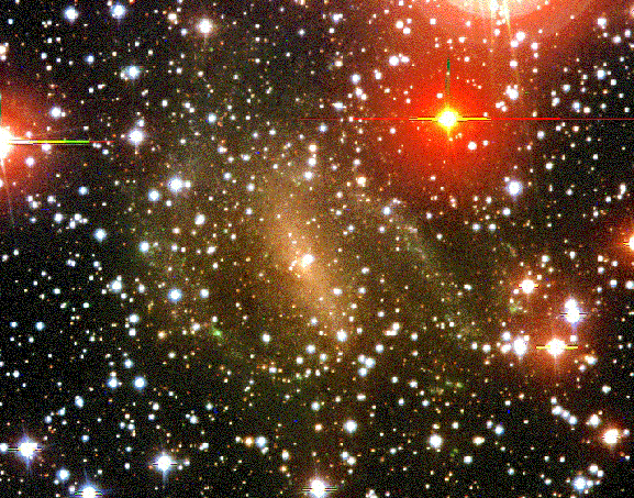 Galaxy  Dwingeloo 1 Emerges 
Credit: