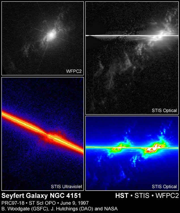 Streaming From A Black Hole