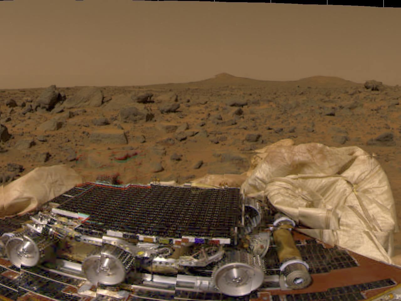 A Landing On Mars