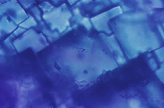 Water Found in Space Rock