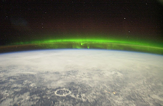 Aurora From Space
