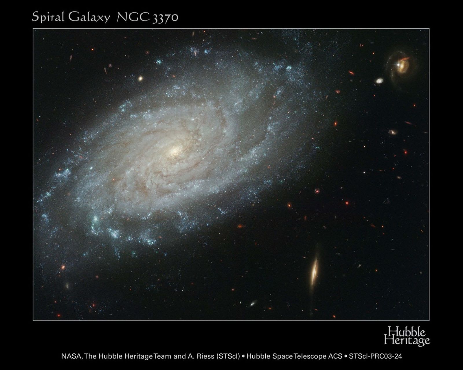 NGC 3370: A Sharper View