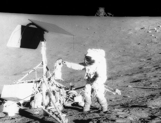 Apollo 12 Visits Surveyor 3