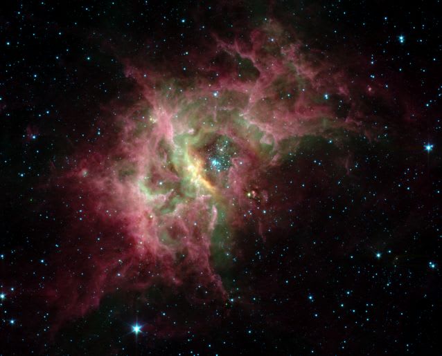 Cosmic Construction Zone RCW 49