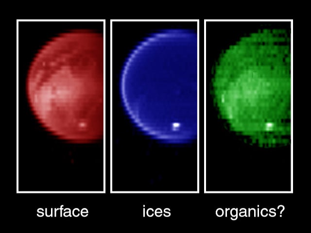 Titan from Cassini in Infrared
