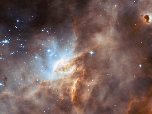 N11B: Star Cloud of the LMC