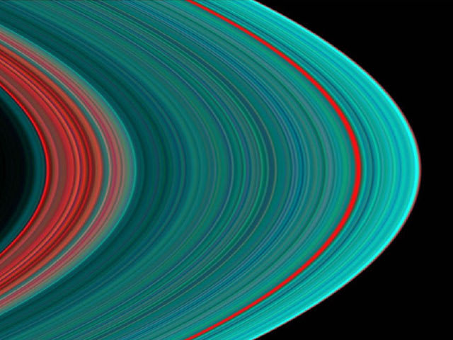 Cassini Images Saturn's A Ring