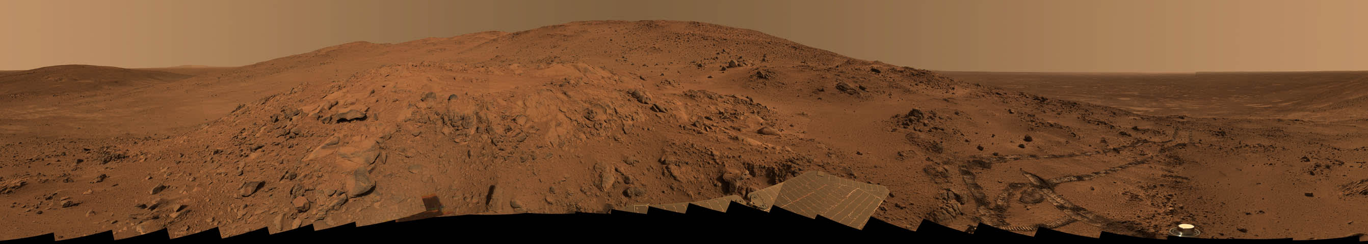 A Panorama of Mars from Larry's Lookout
