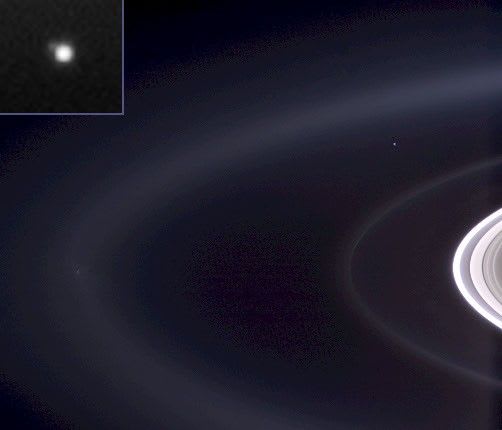 Earth from Saturn