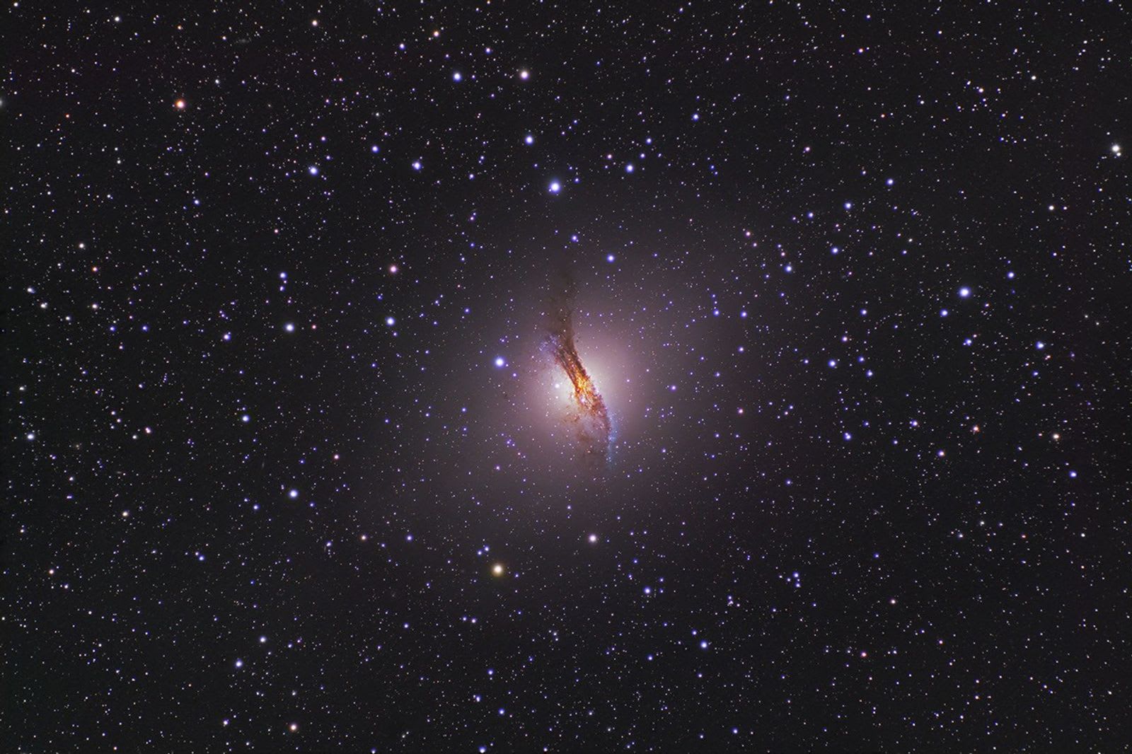 Jumbled Galaxy Centaurus A