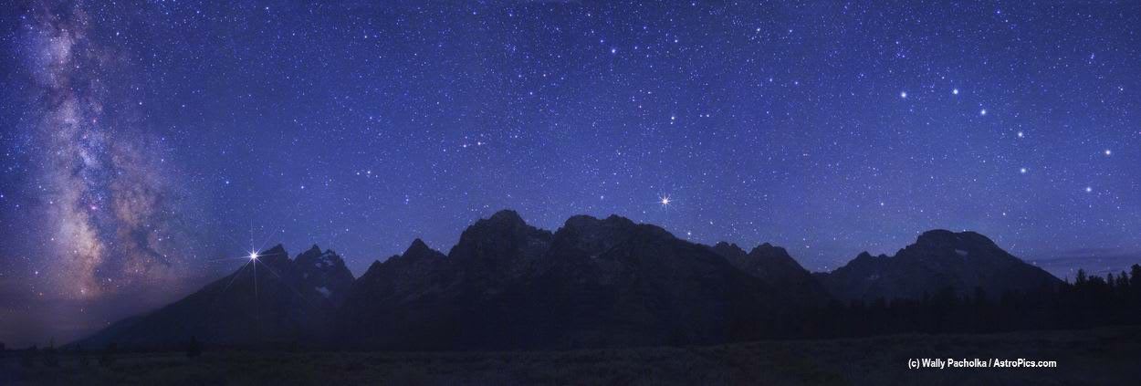 A Spectacular Sky Over the Grand Tetons