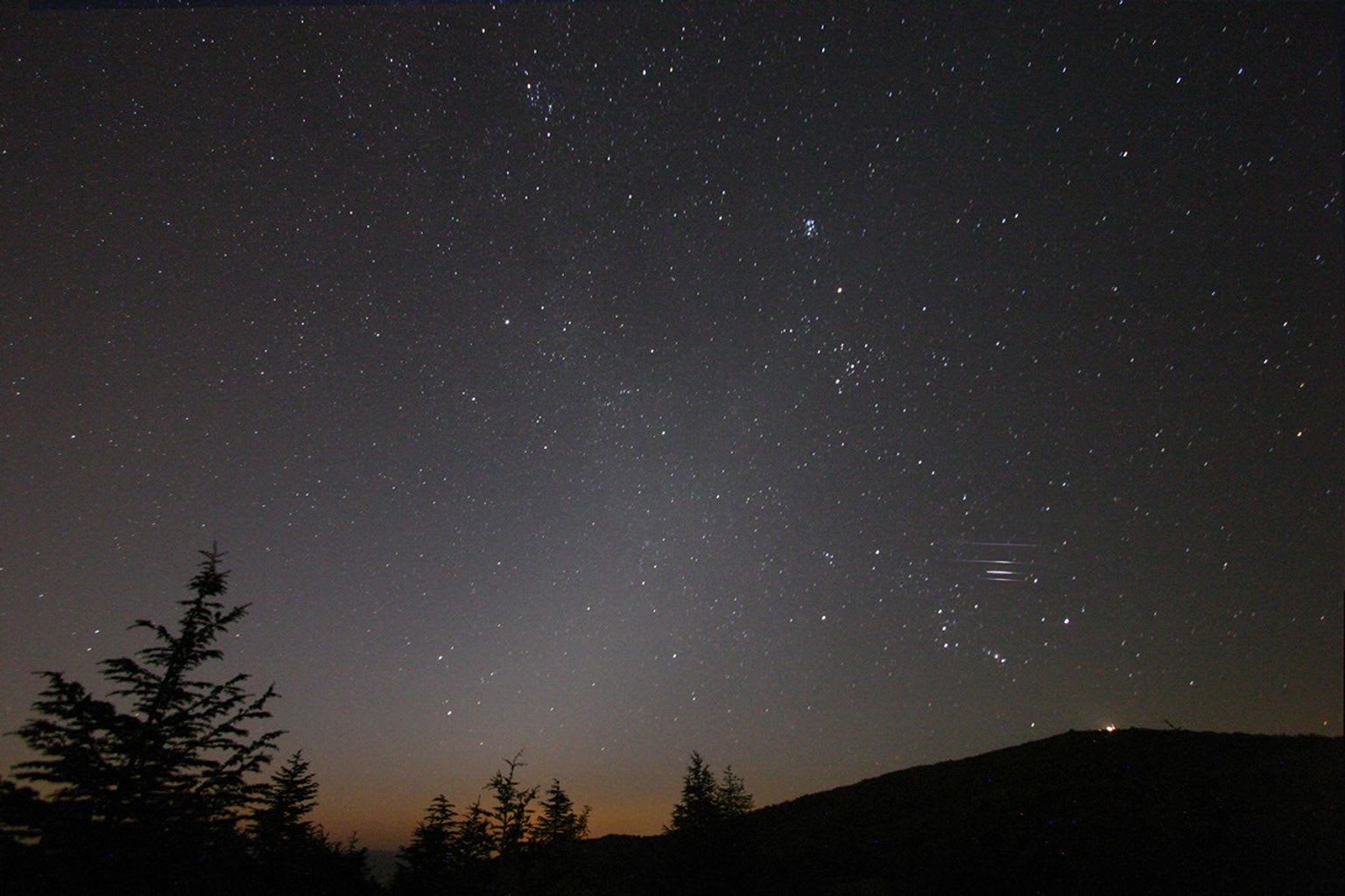 Mysterious Streaks Over Turkey