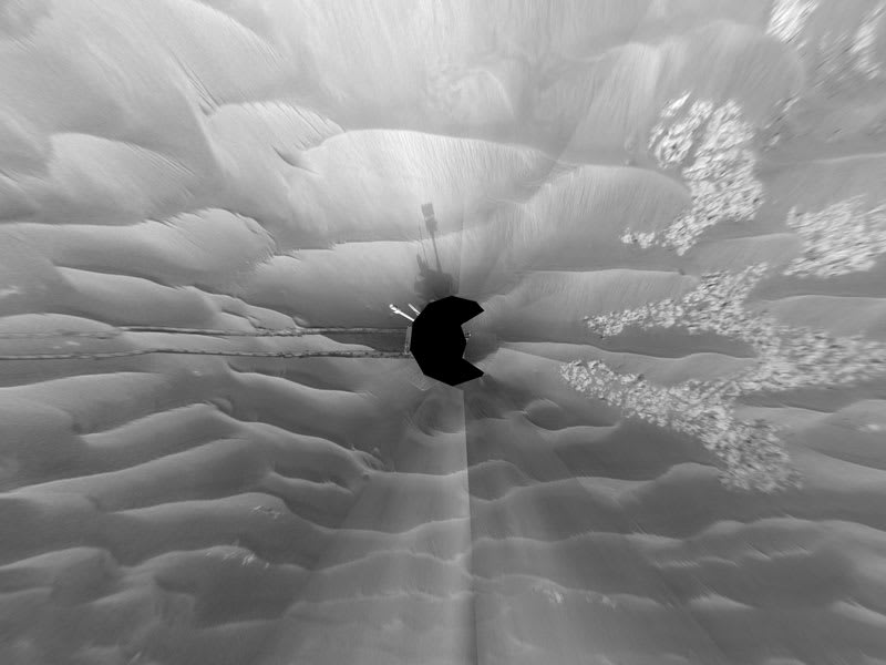 Martian Dunes and the Shadow of Opportunity