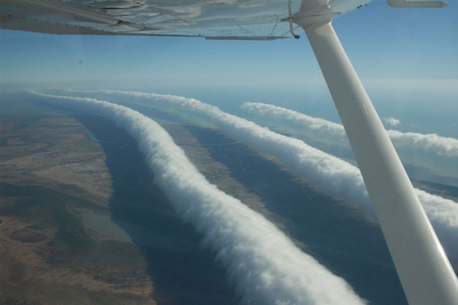 Morning Glory Clouds Over Australia
