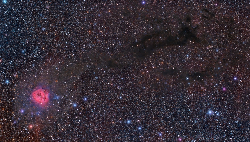 Cocoon Nebula Wide Field