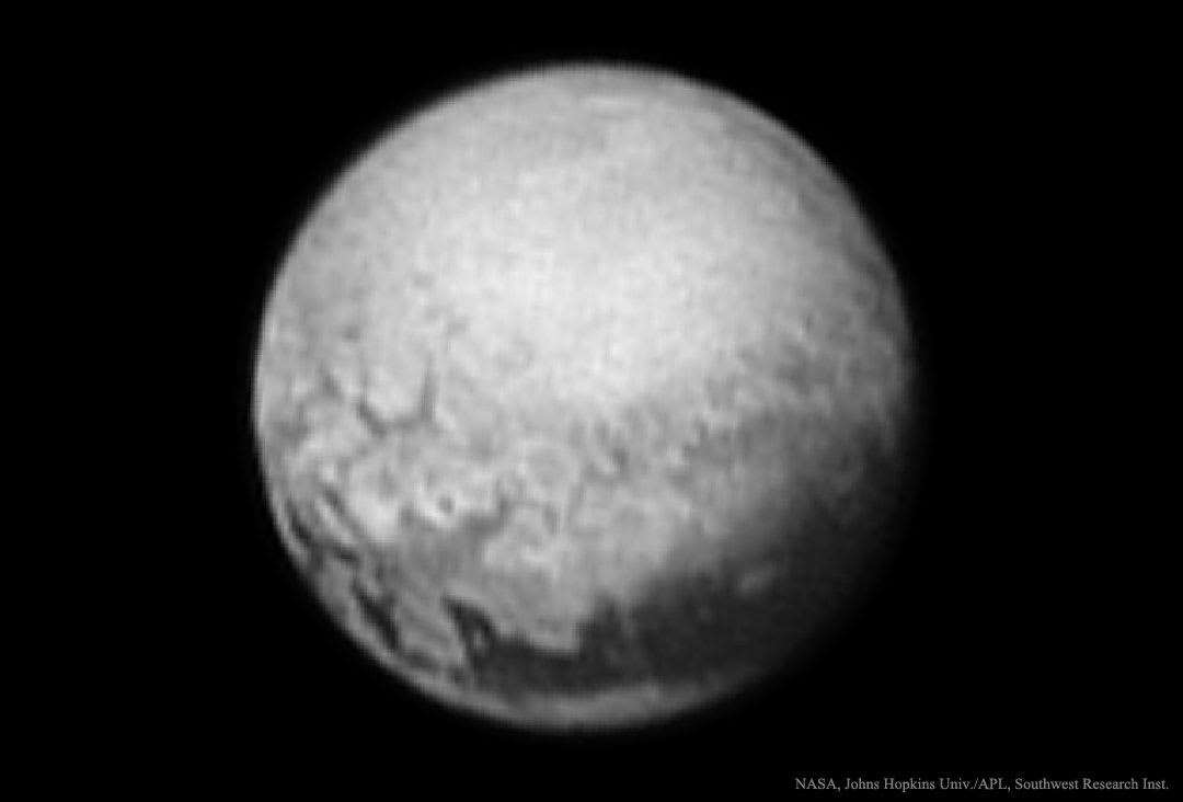 Geology on Pluto