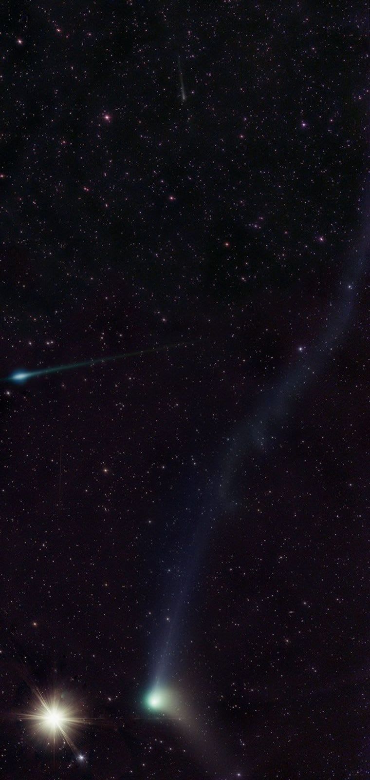 Comets and Bright Star