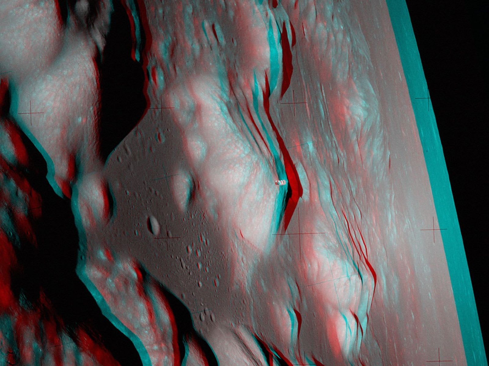 Apollo 17: A Stereo View from Lunar Orbit
