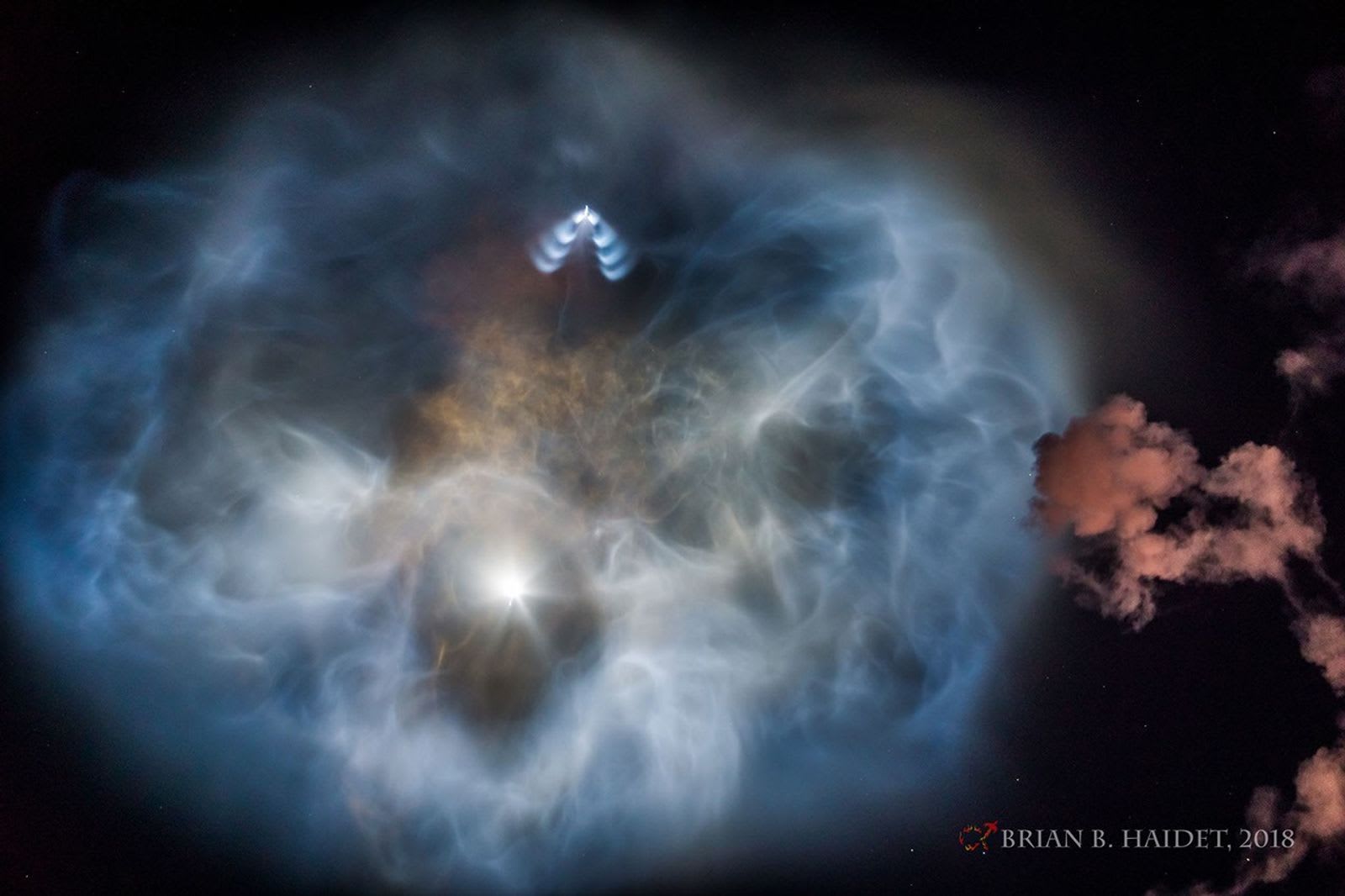 The Falcon 9 Nebula