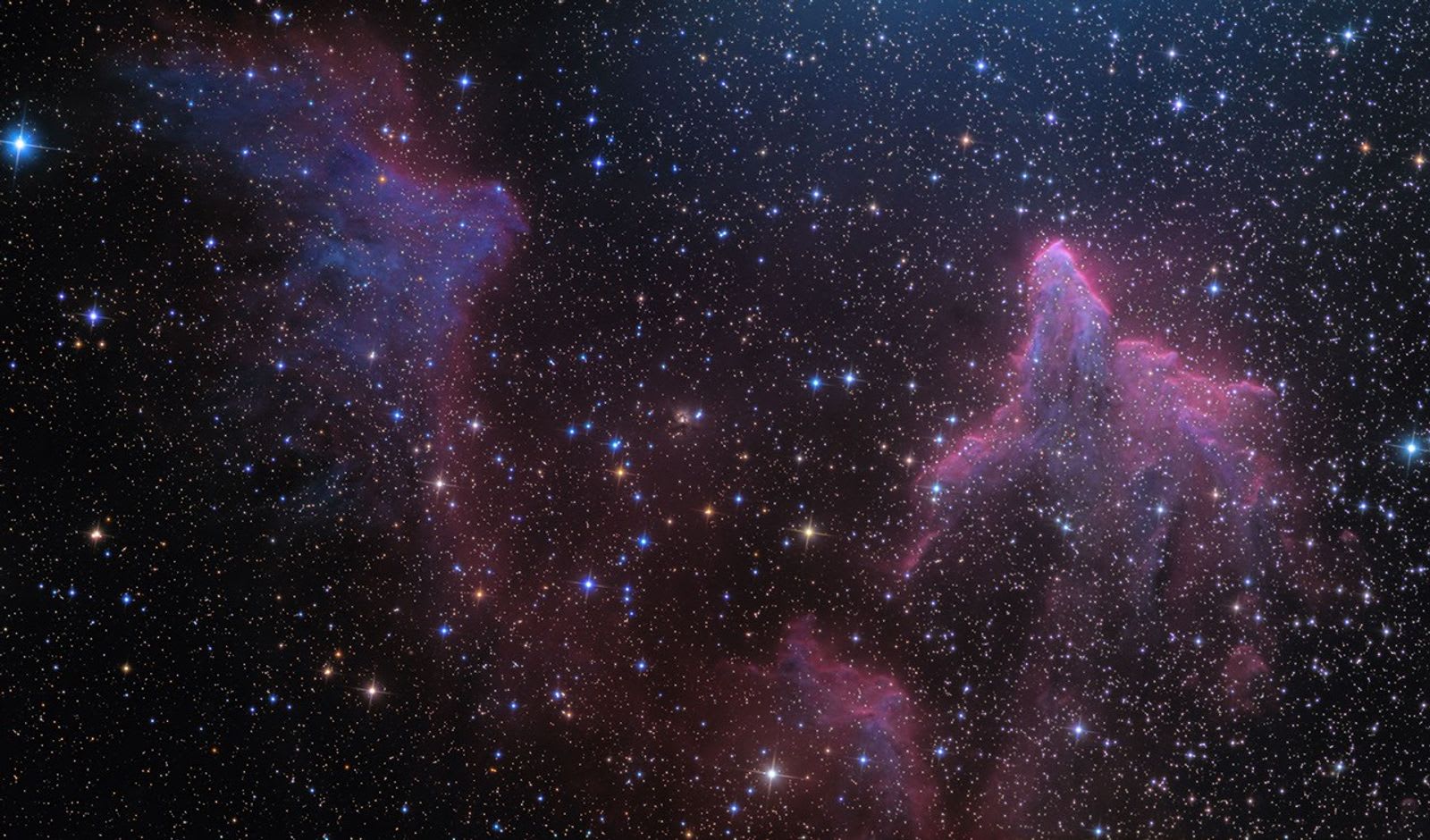 IC 59 and IC 63 in Cassiopeia