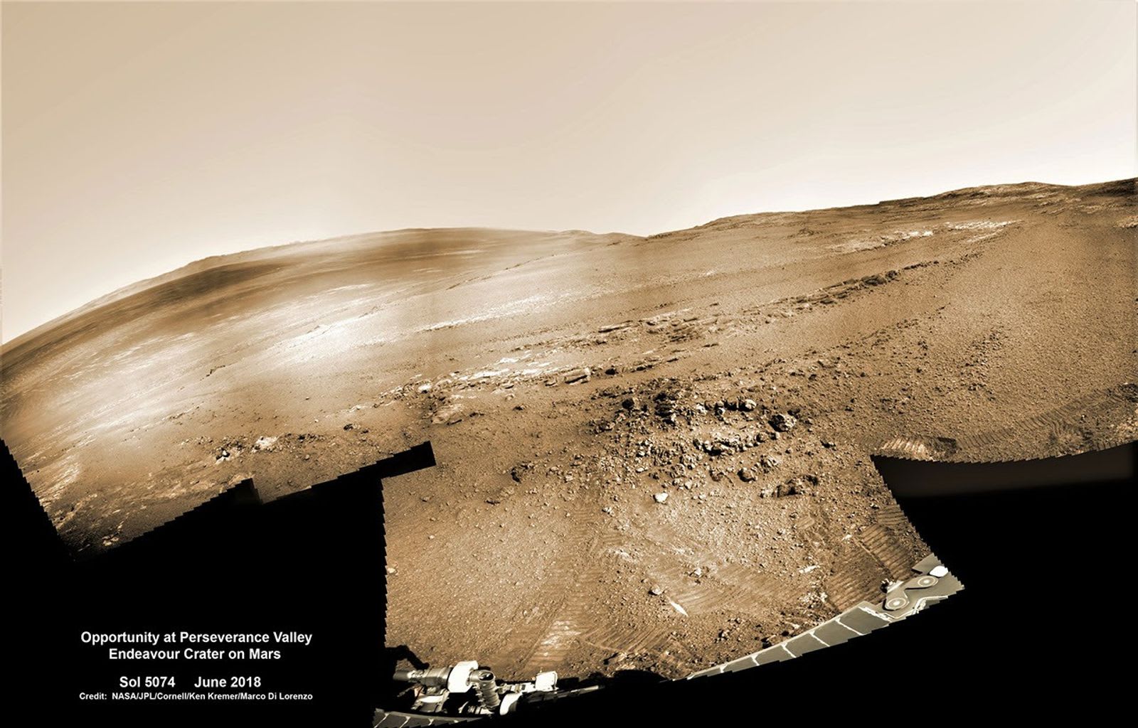 Opportunity at Perseverance Valley