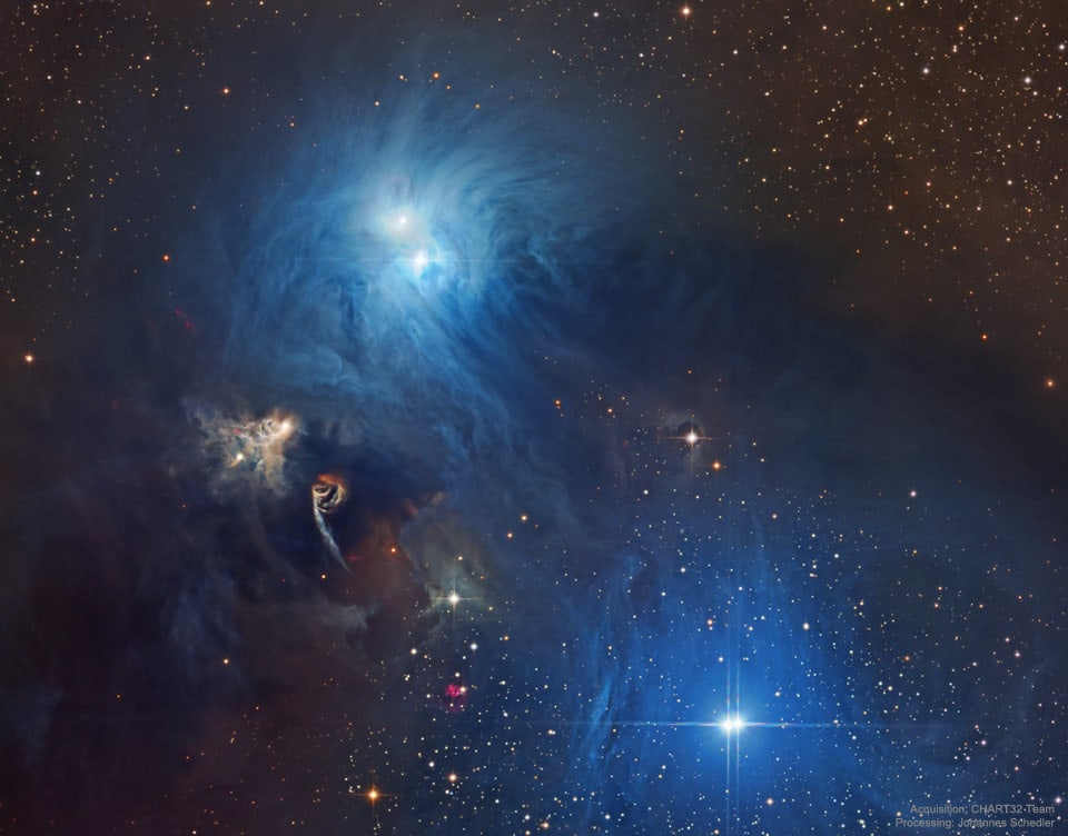 Stars and Dust in Corona Australis
