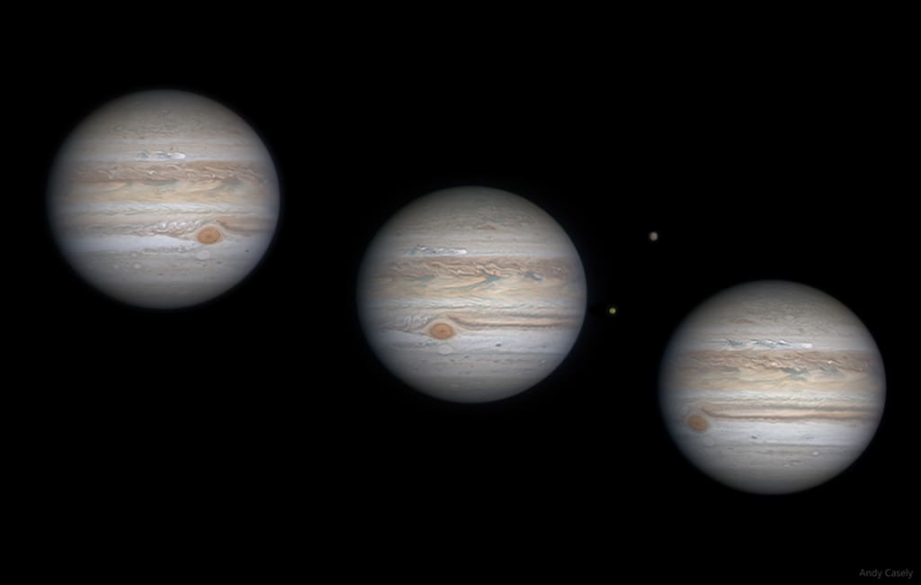 Jupiter's Swimming Storm