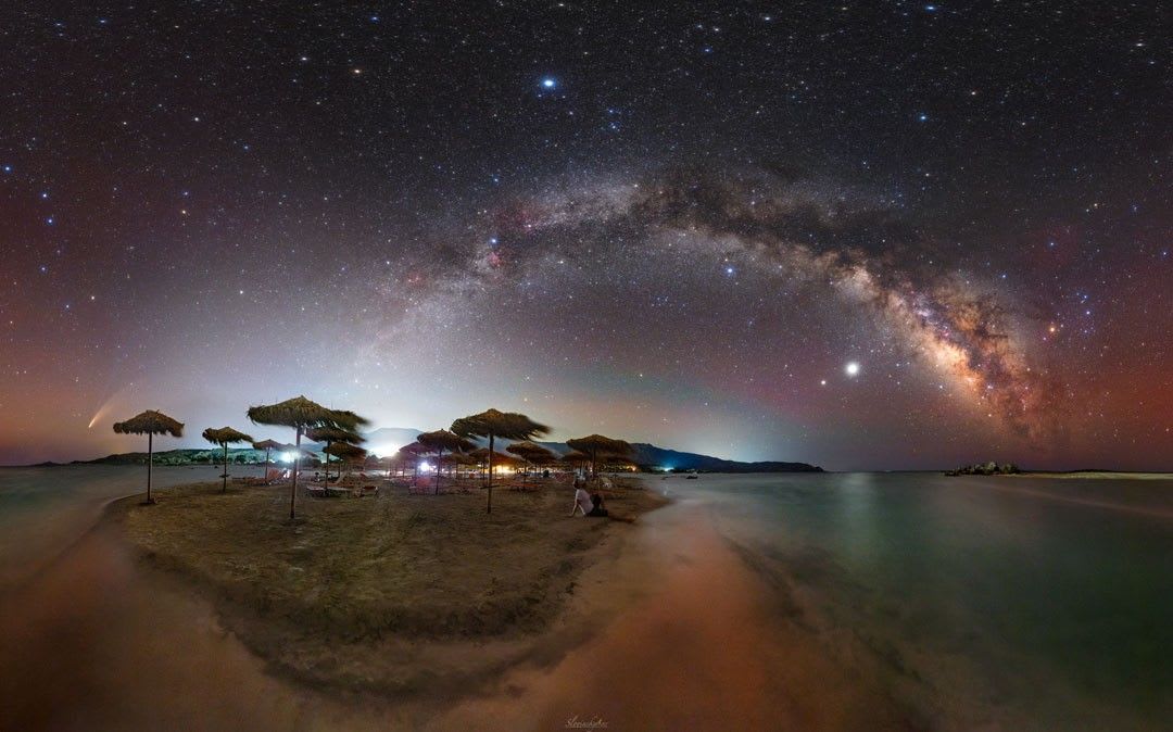 Light and Glory over Crete