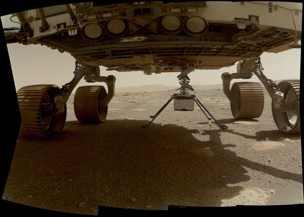 Ingenuity on Sol 39