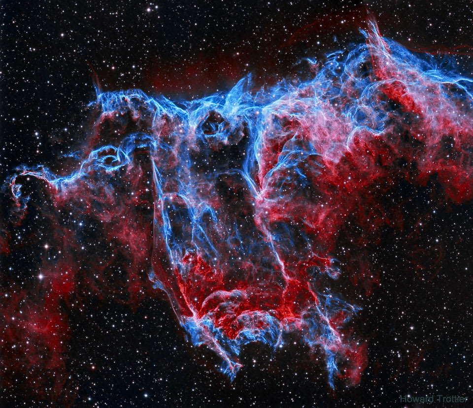 NGC 6995: The Bat Nebula