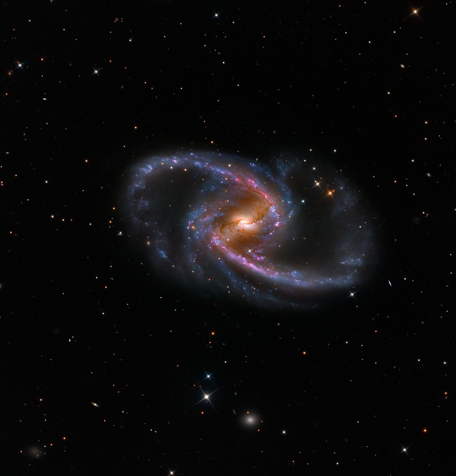 NGC 1365: Majestic Island Universe