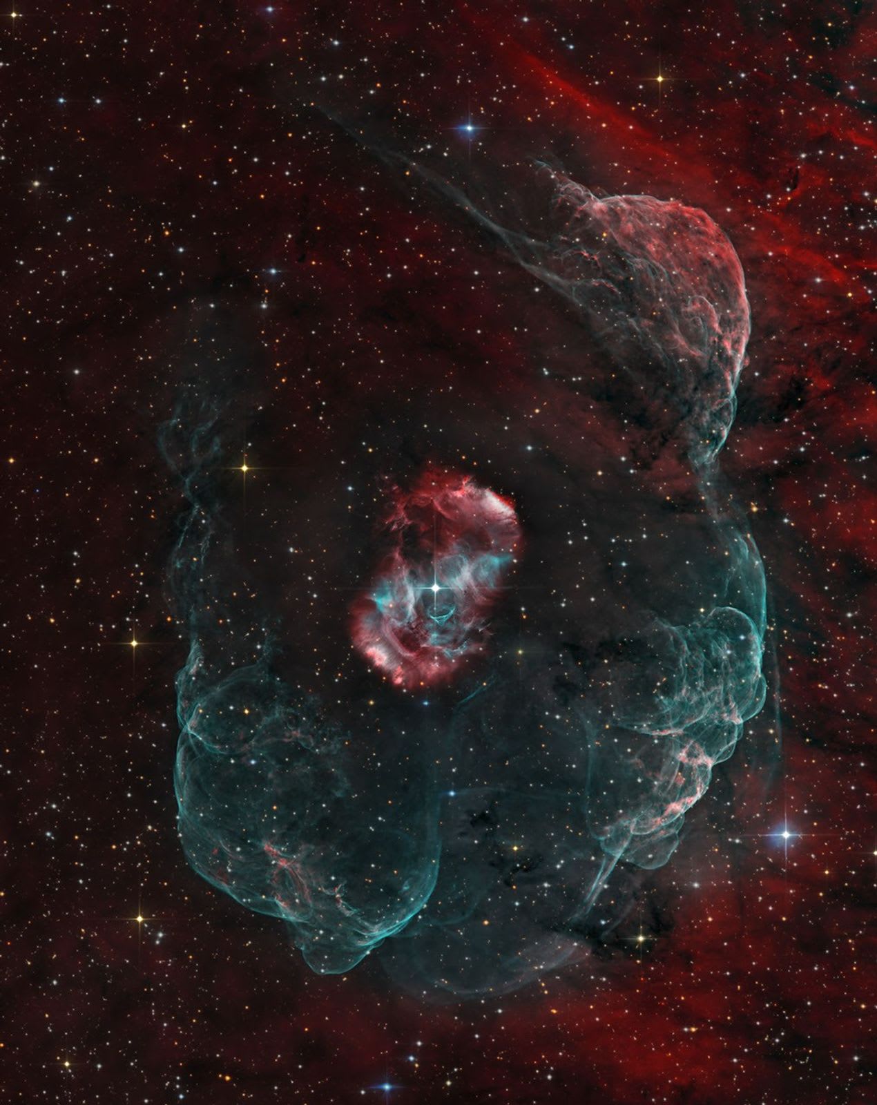 NGC 6164: A Dragon's Egg