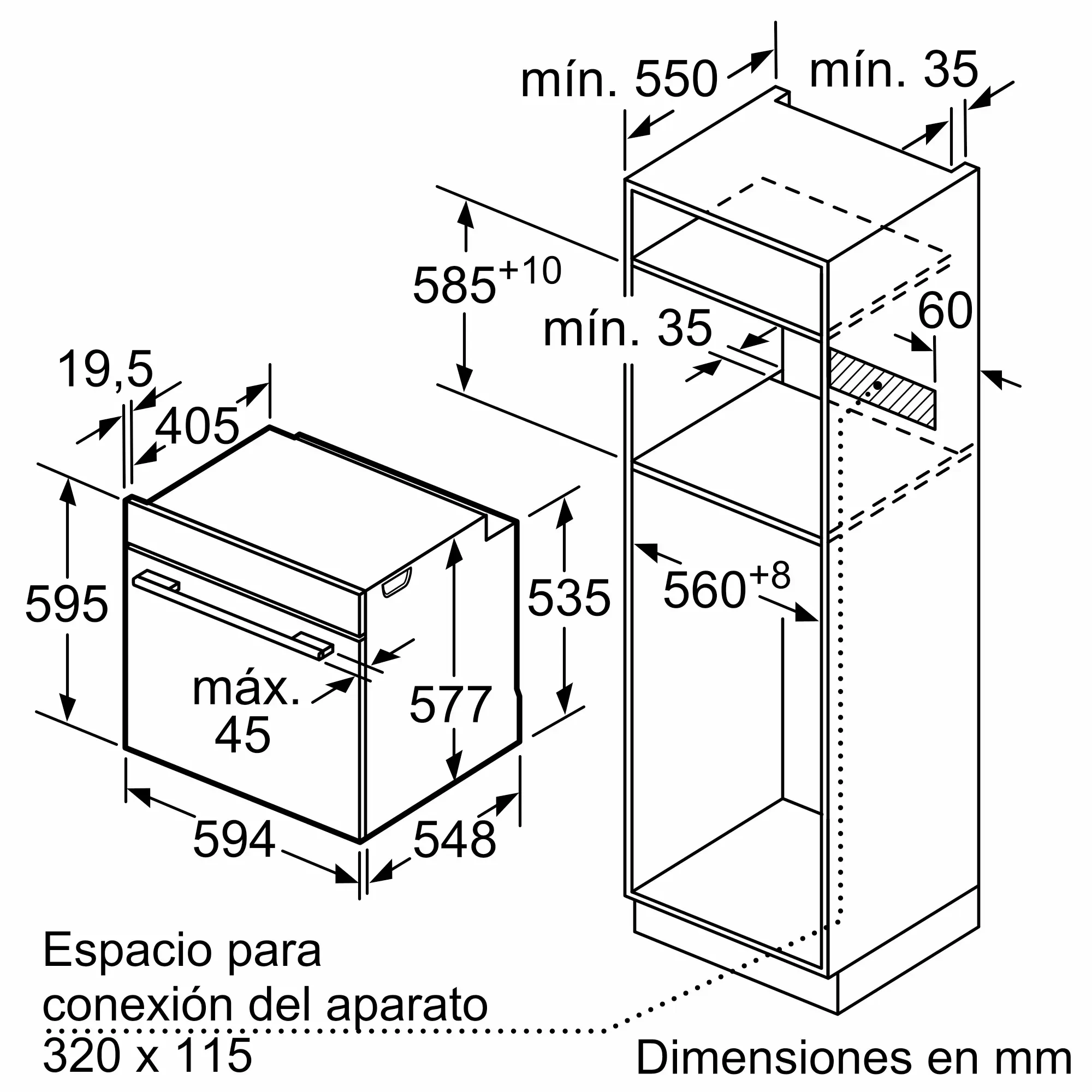 Horno Eléctrico Negro BOSCH — miniatura 7