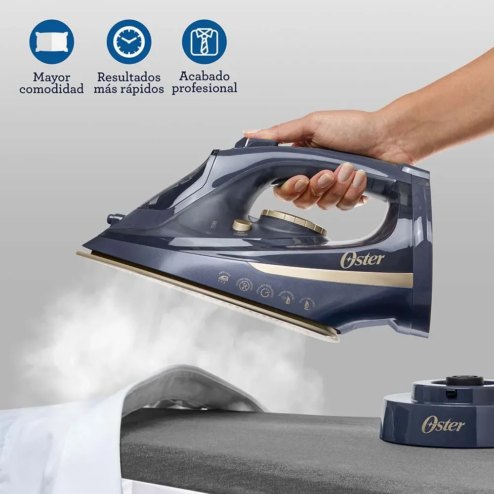 PLANCHA  A  VOPAR  INALAMBRICA  COLOR  AZUL — miniatura 4