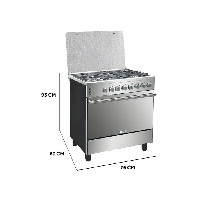 Cocina clásica Oster 6h 80 cm inox con grill a gas — miniatura 3