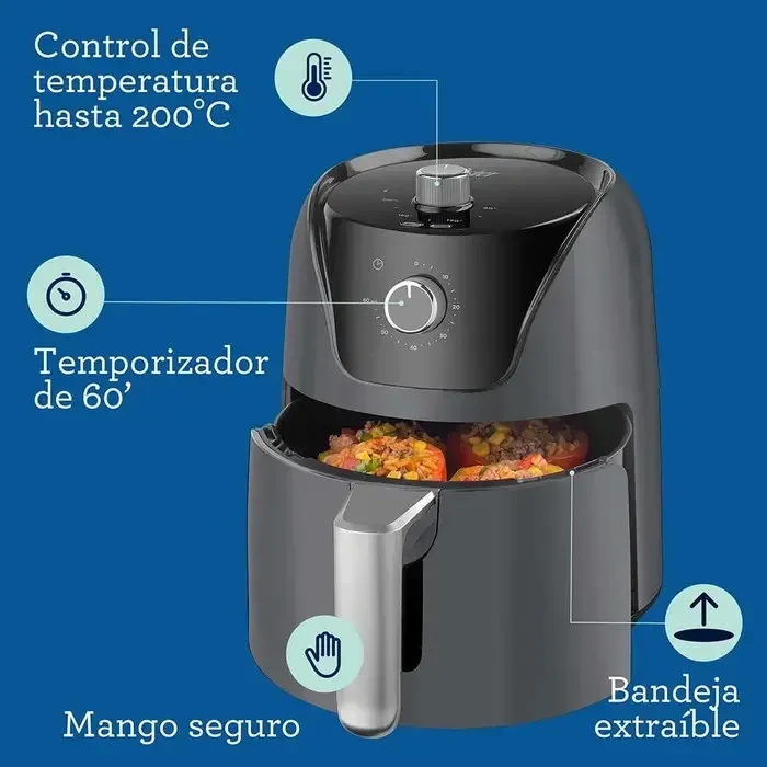 FREIDORA  DE  AIRE  4L  MANUAL — miniatura 4
