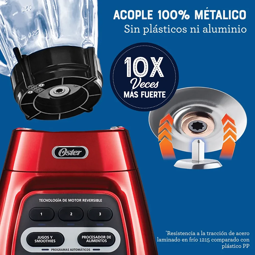 Licuadora OSTER Reversible Rojo — miniatura 3