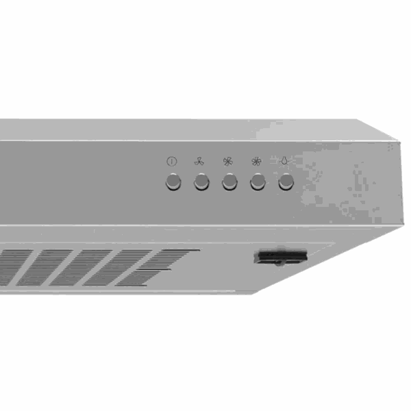 Campana Extractora  24" filtro carbon inox contro mecanico  220V  50HZ — miniatura 2