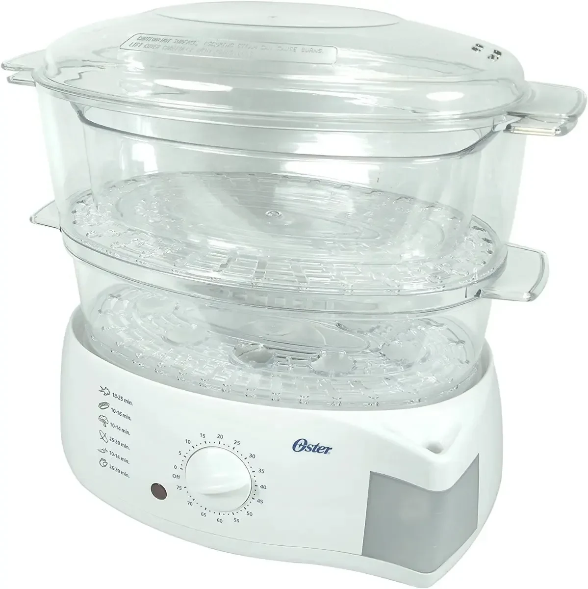 Vaporera Eléctrica Oster Blanco