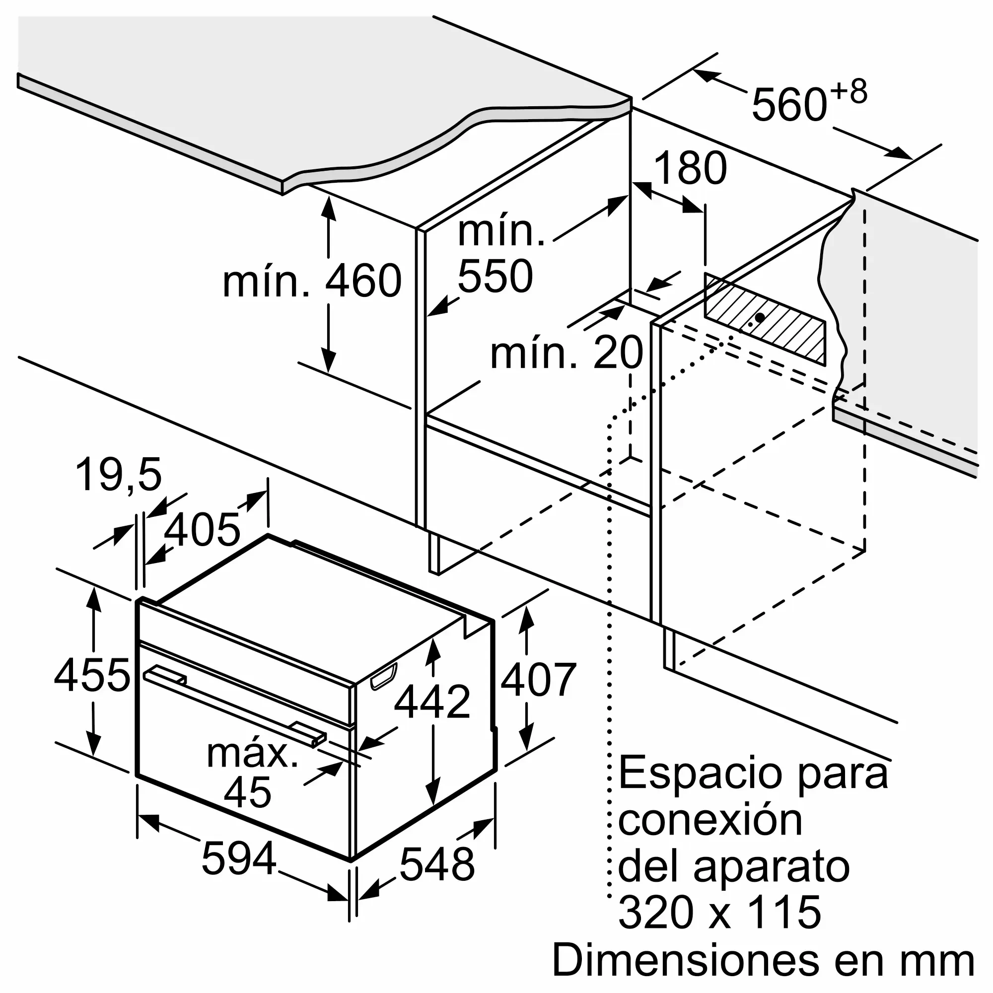 Horno Compacto con Microondas BOSCH — miniatura 4