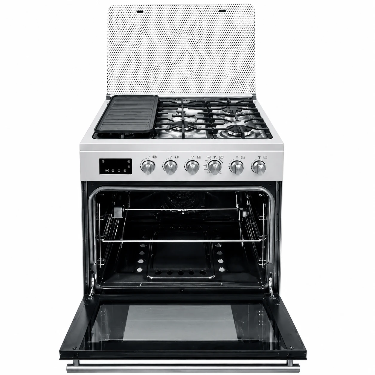Cocina a Gas Acero Inox. Encendido grill conveccion — miniatura 2