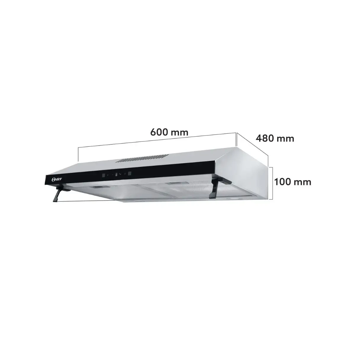 Campana Extractora 24" Filtro Acero Inox 220V  50HZ — miniatura 3