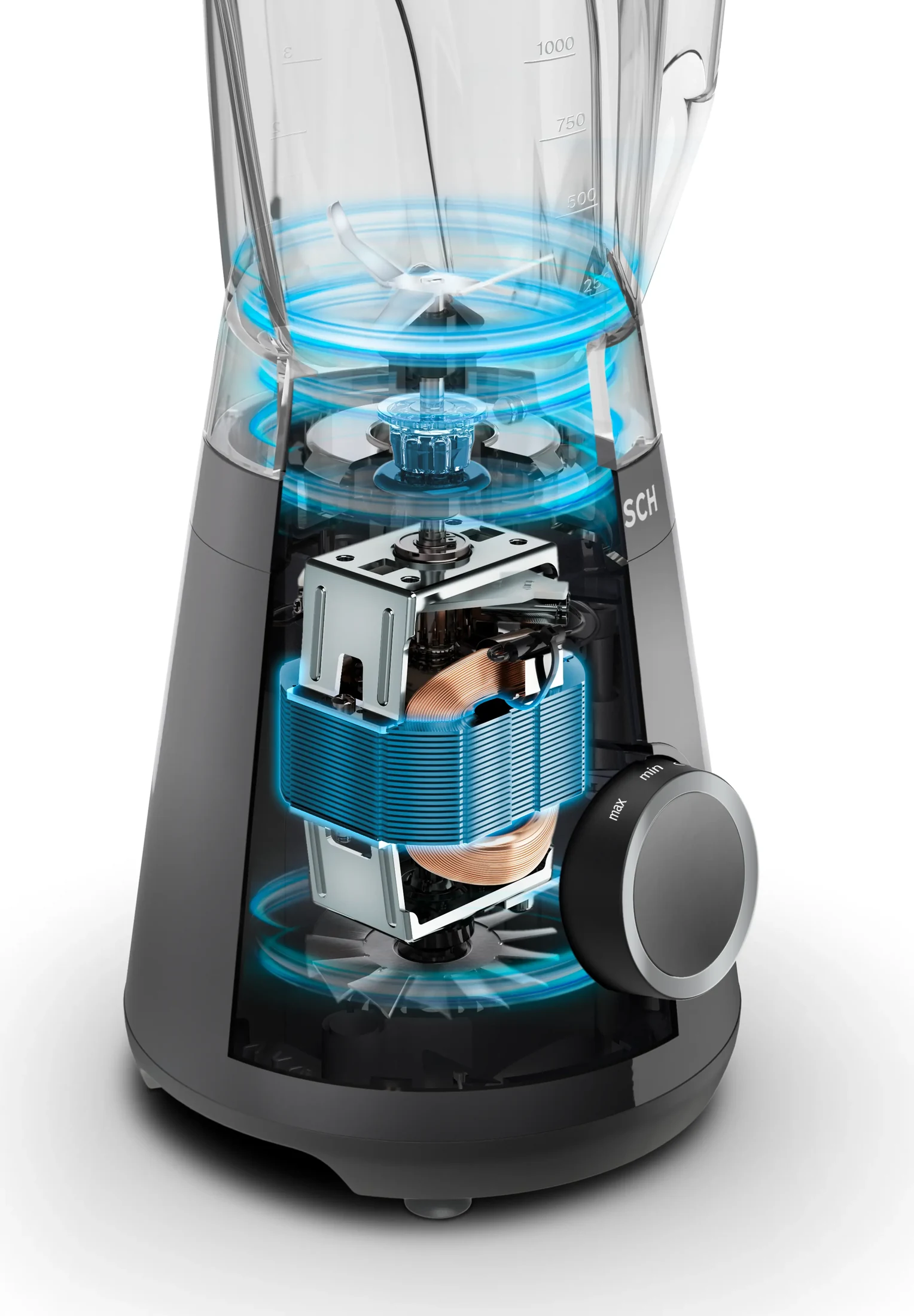 Licuadora BOSCH Negro, Serie 4 — miniatura 3