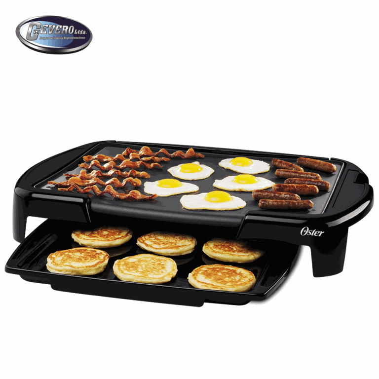 PARRILLA PLANCHA DOBLE BANDEJA — imagen 1