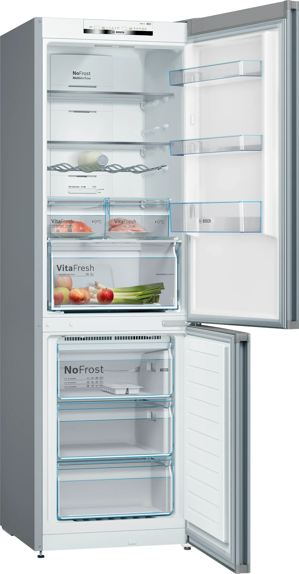 Refrigerador Acero mate antihuellas Serie 4 — miniatura 2
