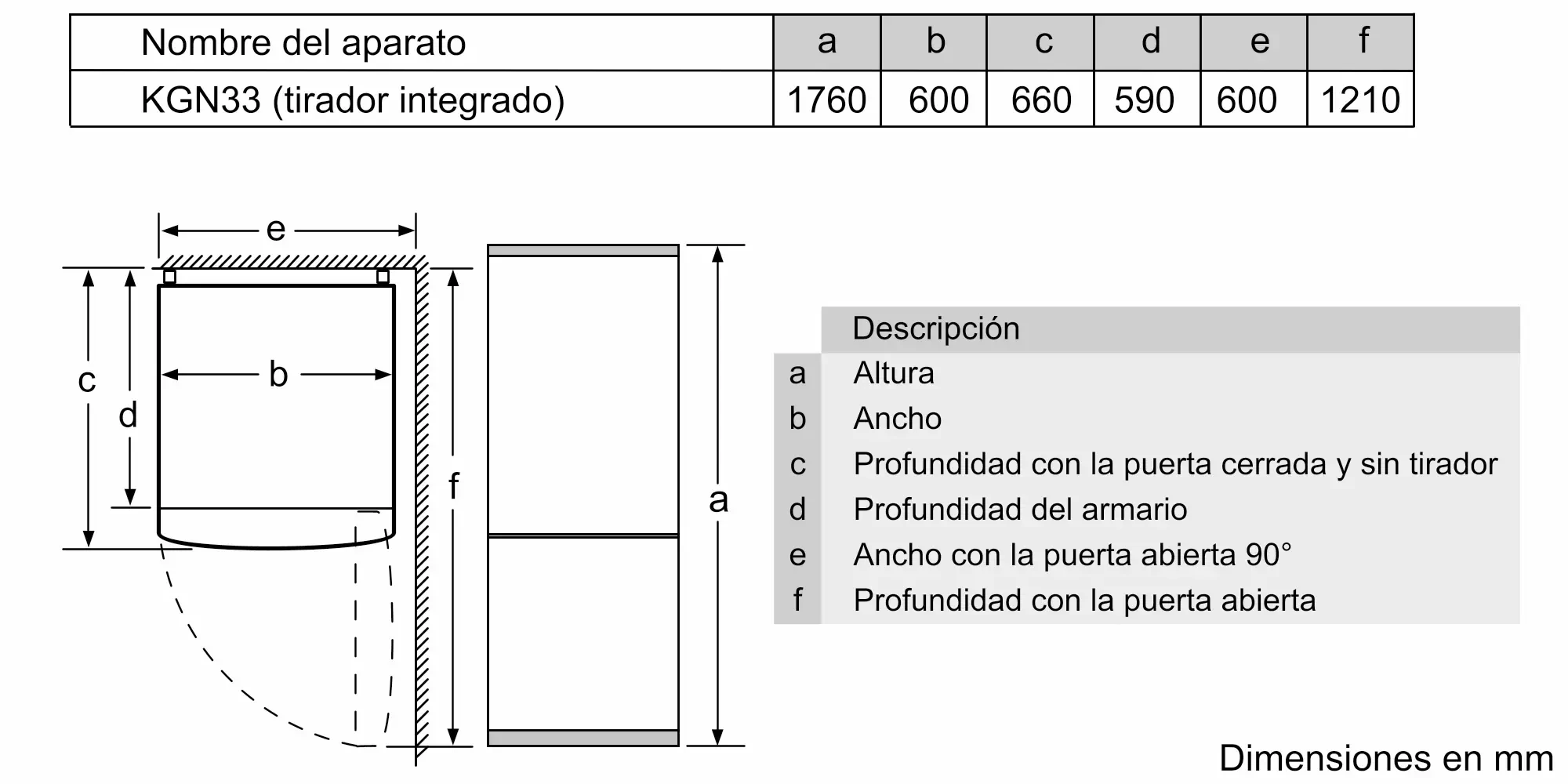 Refrigerador Acero Mate antihuellas BOSCH — miniatura 6