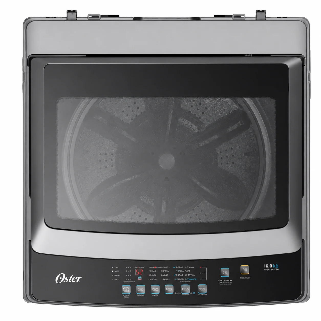 Lavadora Oster Carga Superior de 13KG silver — miniatura 2