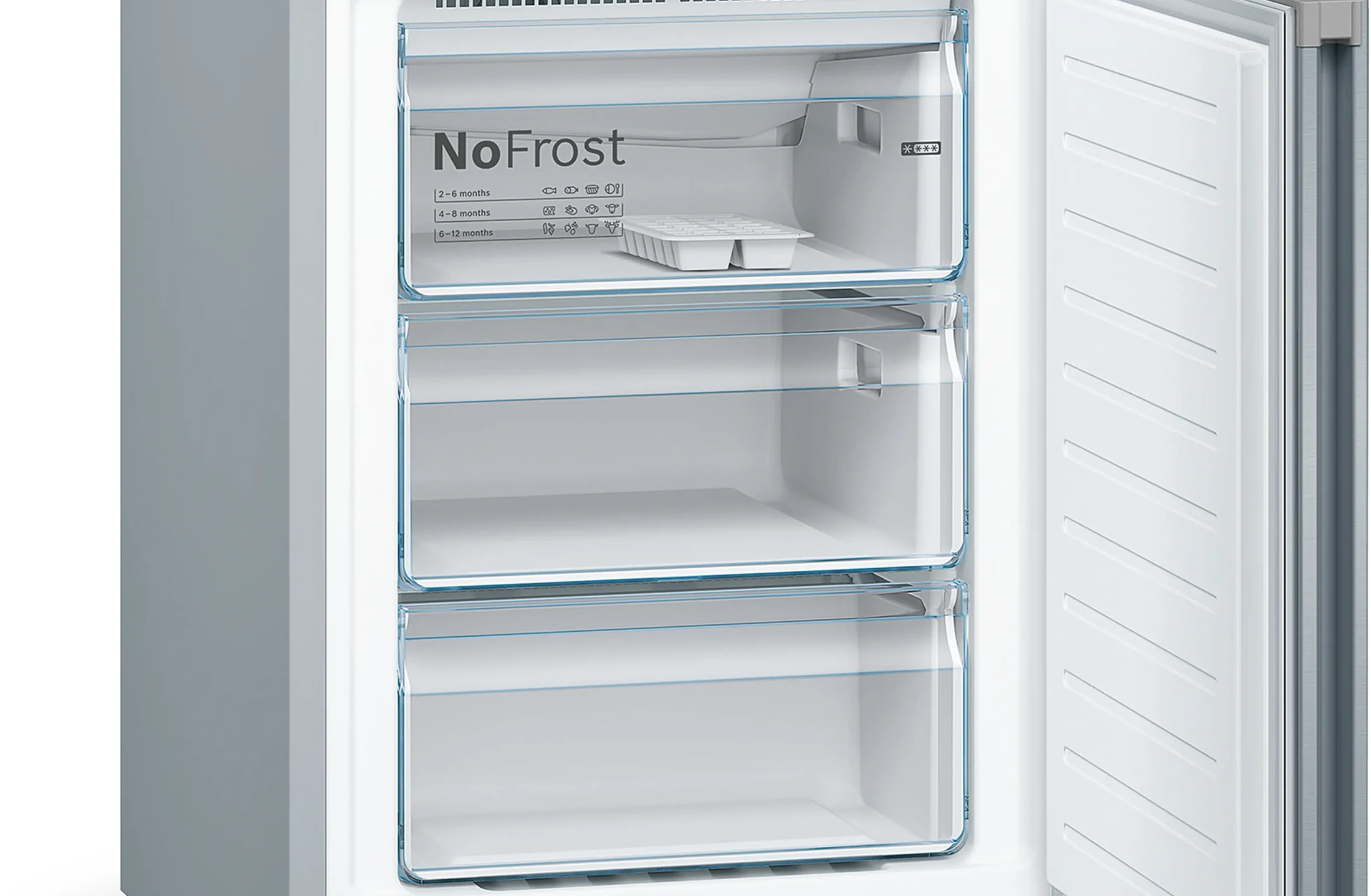Refrigeador combinado de libre instalación Serie 4 — miniatura 5