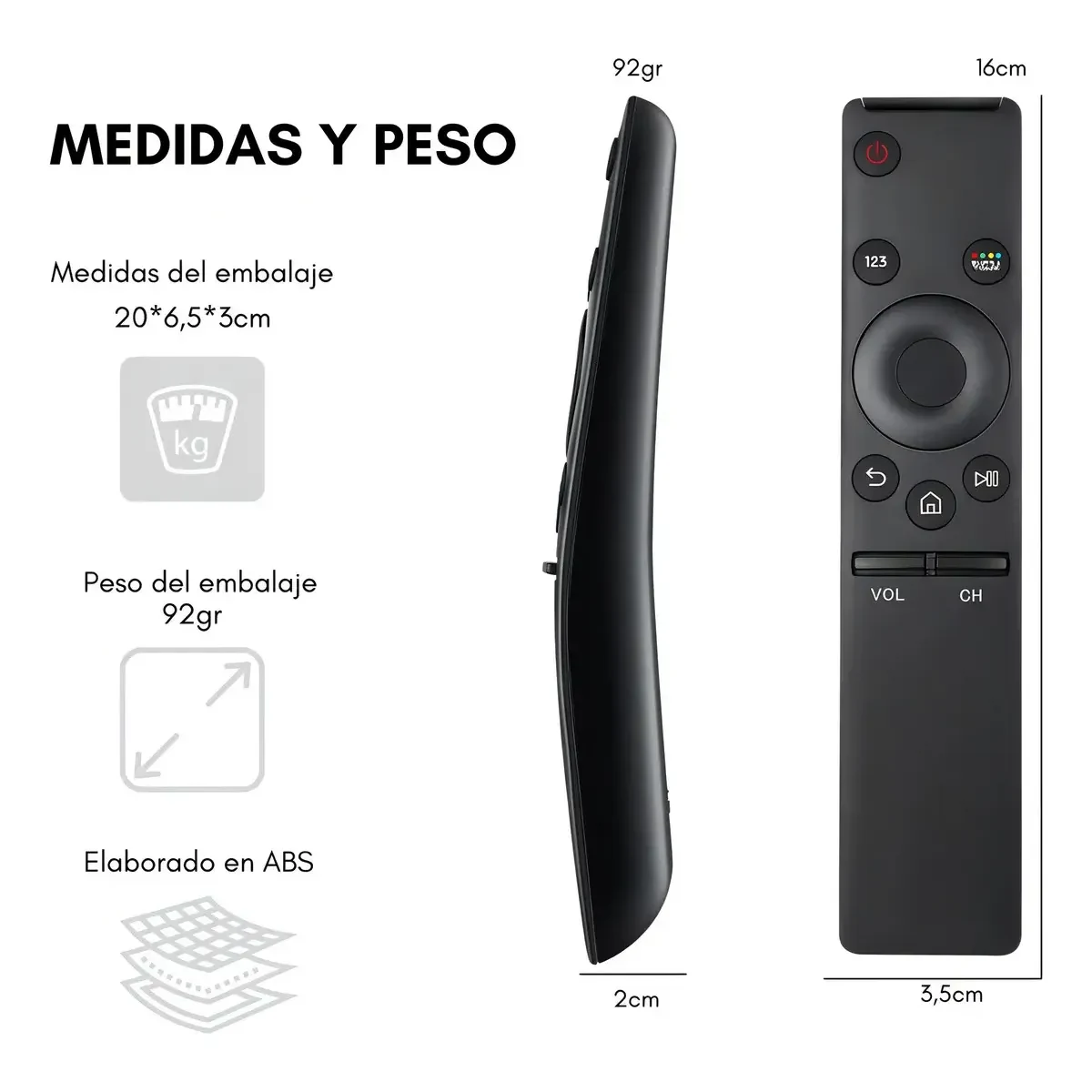 Control Remoto Magic Para Tv Samsung Smart — miniatura 2