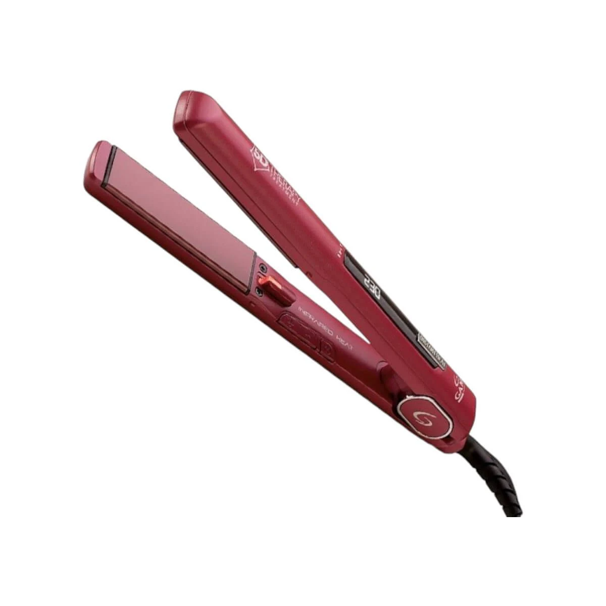 Plancha GAMA 5D Therapy Starlight Digital IHT roja — imagen 1